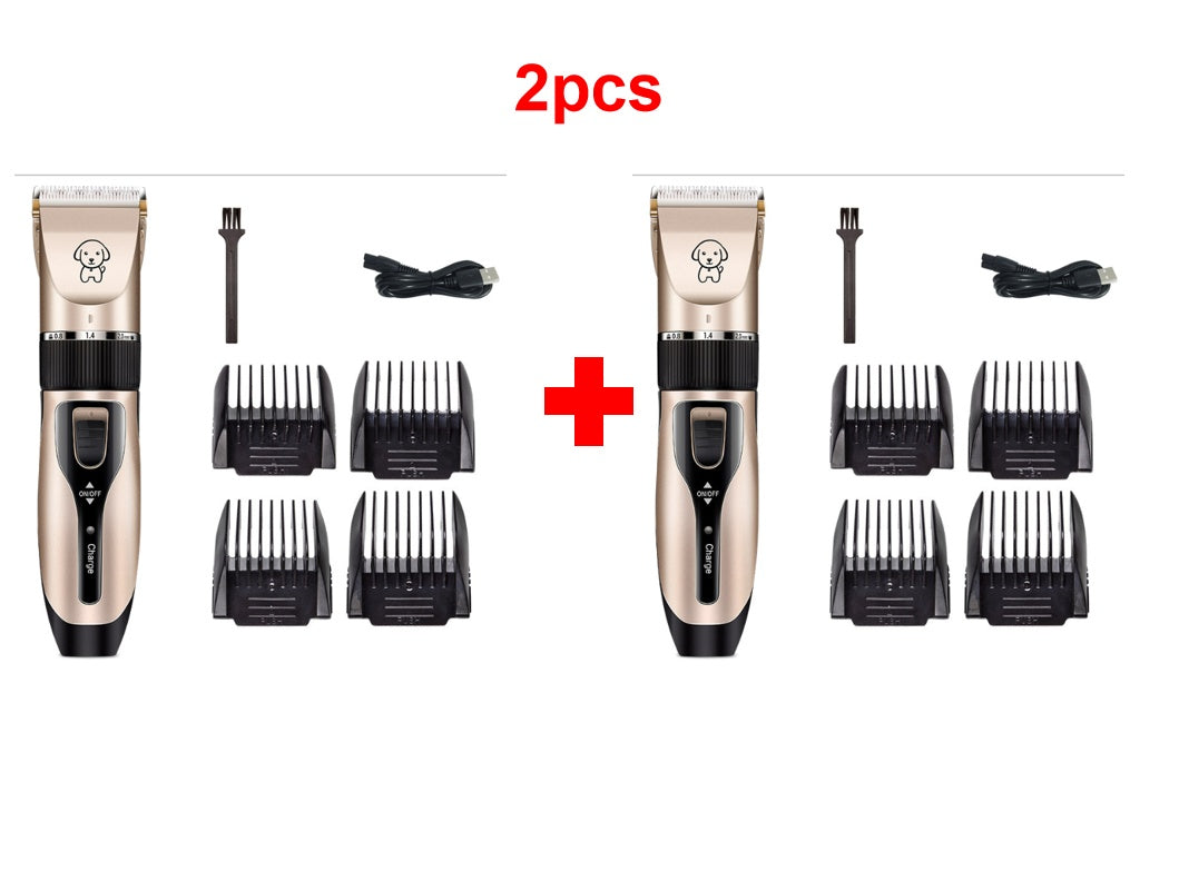 Professional Dog Hair Clipper – Pet Shaver for Dogs & Cats | Low Noise, Rechargeable Grooming Kit