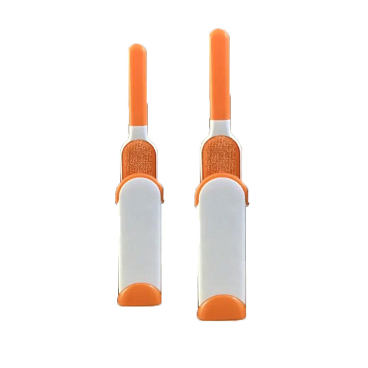 Two orange and white tools