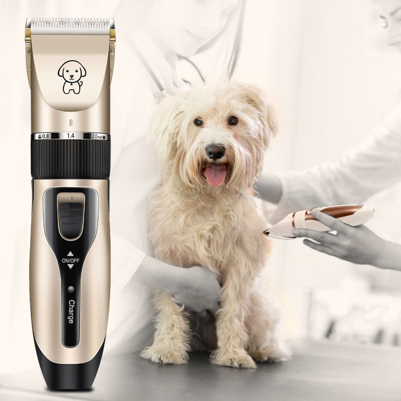 Professional Dog Hair Clipper – Pet Shaver for Dogs & Cats | Low Noise, Rechargeable Grooming Kit