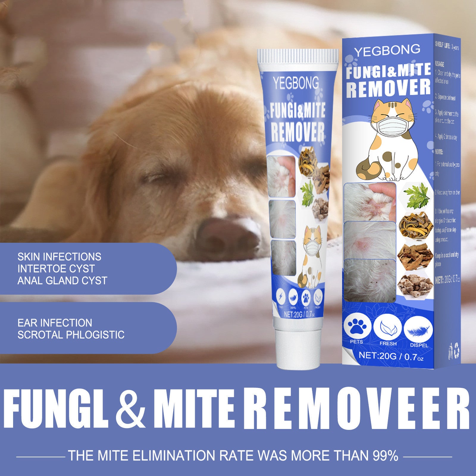 Yegbong Fungl & Mite Remover product