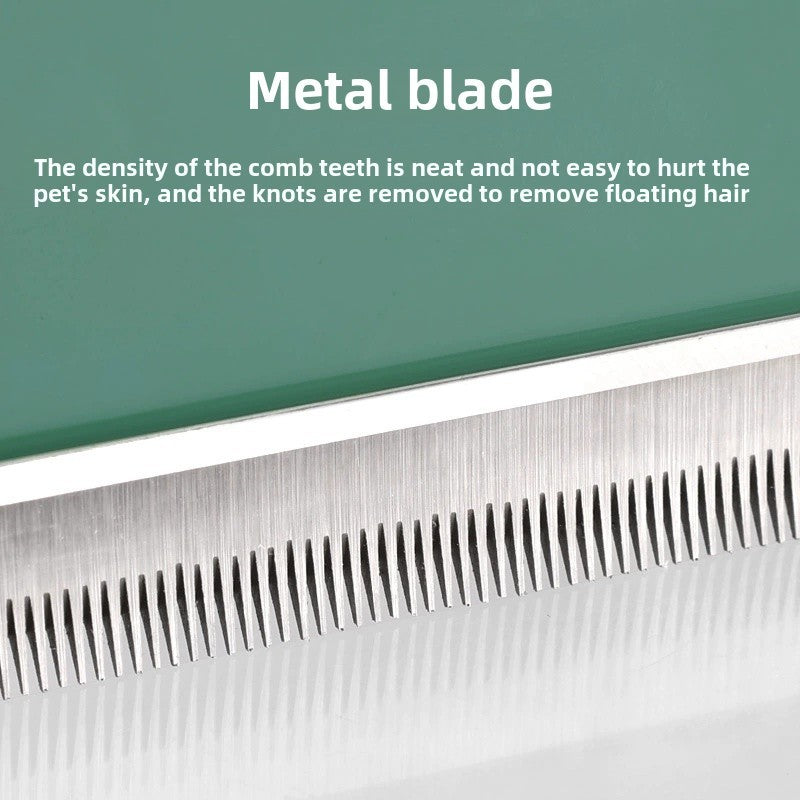 Metal blade comb