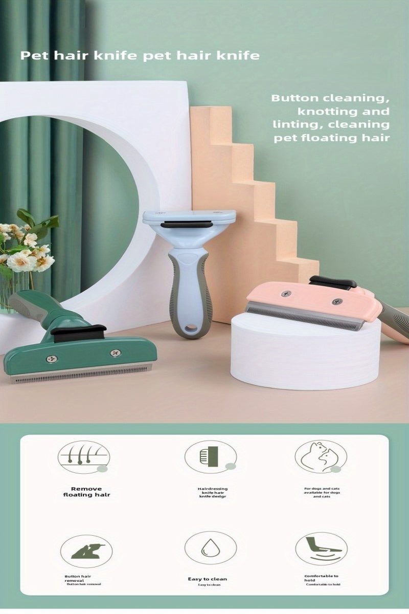 Pet hair removal tools