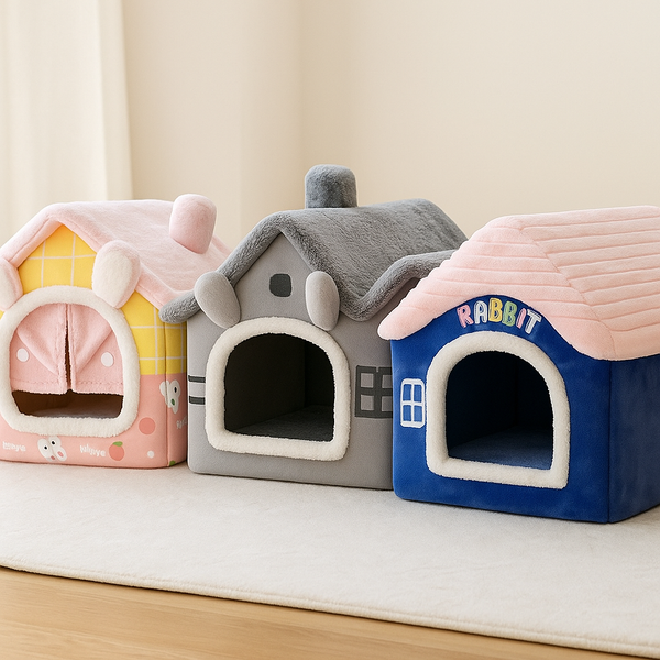 What makes the Foldable Dog House &amp; Cat Bed stand out?