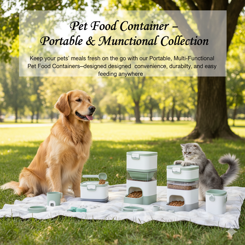 Pet Food Containers