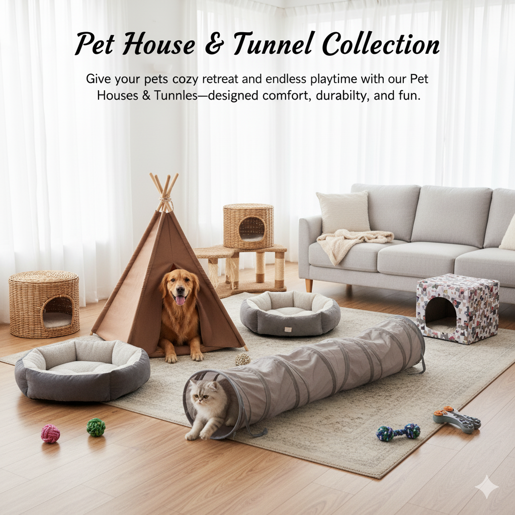 Pet Houses & Tunnels