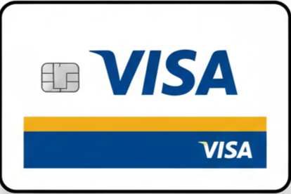 Visa card option