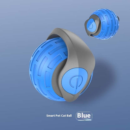 Interactive Cat Toy Ball – Smart Electric Rolling Teaser, USB Rechargeable Automatic Play Toy for Kittens & Pets